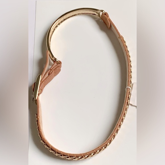 🐍Soft Faux Brown Leather Adjustable Wrap Bracelet with Gold Tone by ViVl - Picture 6 of 11